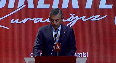 CHP'nin Program Çalıştayı... Özgür Özel: “Boynunda idam fermanına rağmen bu ülkeye Cumhuriyeti kazandırmışların partisinde ne moral bozukluğu olur ne saldırılardan yılma olur”
