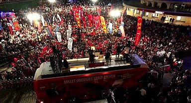CHP'nin Zeytinburnu mitinginde İmamoğlu'nun mesajı okundu: Türkiye Cumhuriyeti'ni darbeler değil, demokrasi yönetecektir