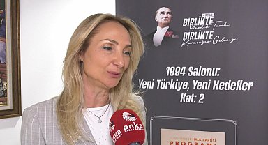 CHP Program Çalıştayı... Aylin Nazlıaka: “Partimizin tarihine sahip çıkıp bize miras kalan mücadele ruhunu, bu dönemde dayanışmayı yükselterek sürdürüyoruz”