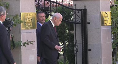 Cumhurbaşkanı Erdoğan, MHP Genel Başkanı Bahçeli ile görüştü