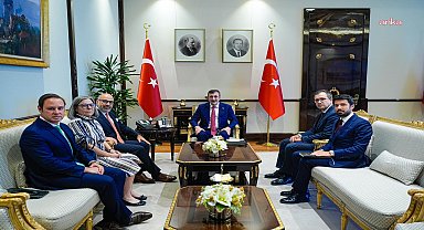 Cumhurbaşkanı Yardımcısı Yılmaz, Portekiz Altyapı ve Konut Bakanı Luz ile görüştü