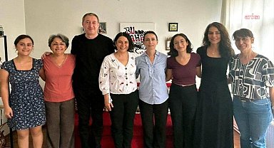 DEM Parti Eş Genel Başkanları, ESP'nin tahliye olan Eş Genel Başkanı’nı ziyaret etti