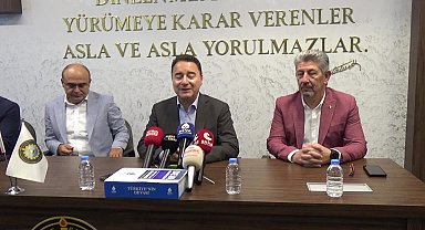 DEVA Partisi Genel Başkanı Babacan: 