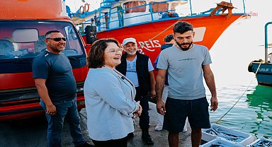 Didim Belediye Başkanı Gençay'dan Altınkum balıkçılarına ziyaret 