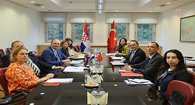 Dışişleri Bakan Yardımcısı Bozay, Hırvatistan Dış ve Avrupa İşleri Bakanlığı Devlet Sekreteri Matušić ile görüştü