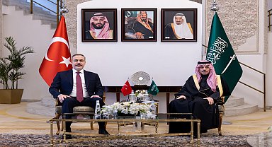 Dışişleri Bakanı Fidan, Suudi Arabistan Dışişleri Bakanı Al Suud ile görüştü