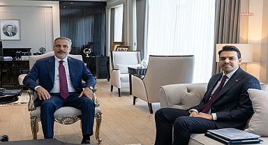 Dışişleri Bakanı Fidan, TİKA Başkanı Eren ile görüştü 