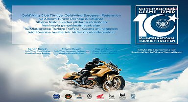 Dünyanın en büyük motosiklet etkinliklerinden Goldwing Treffen, Çeşme’de