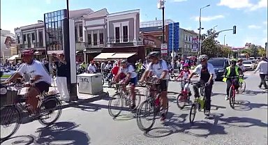 Edirne’de Uluslararası Bisiklet Şenliği düzenlendi