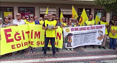 Eğitim Sen Edirne Şube Başkanı Acet: 