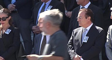 Eski TBMM Başkanı Cahit Karakaş için TBMM'de cenaze töreni düzenlendi