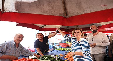 Eskişehir Büyükşehir Belediye Başkanı Ünlüce’den pazar esnafına ziyaret