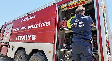 Eskişehir Büyükşehir Belediyesi İtfaiyesi'nden 2025 yılının ilk 9 ayında yoğun mesai