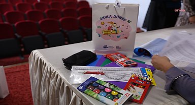 Eskişehir Büyükşehir Belediyesi’nden kırsal ilçelerdeki öğrencilere kırtasiye desteği