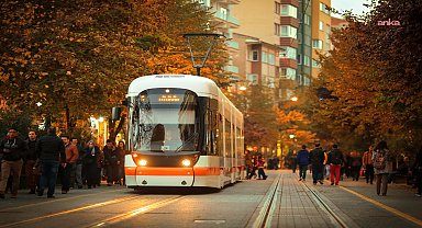 Eskişehir'de gece tramvay seferlerine üç günlük ara