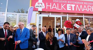 Eskişehir'de Halk Et Market açıldı... Ayşe Ünlüce: 