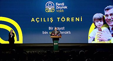 Ferdi Zeyrek Vakfı açıldı.... Manisa Büyükşehir Belediye Başkanı Besim Dutlulu: Ferdi Zeyrek unutulmayacak. Bu vakıf, onun hatırlanmasında bir yol olacak 