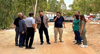 Fethiye Belediye Başkanı Karaca, hayvan bakımevinde devam eden çalışmaları inceledi