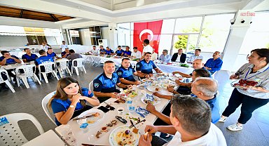 Fethiye Belediye Başkanı Karaca, zabıta personeli ile kahvaltıda bir araya geldi 