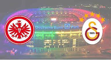 Galatasaray, UEFA Şampiyonlar Ligi’ndeki ilk maçına yarın Eintracht Frankfurt deplasmanında çıkıyor