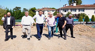 Giresun Belediye Başkanı Köse'den devlet hastanesi çevresinde inceleme 
