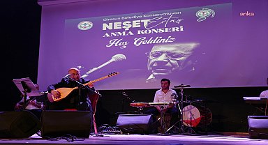 Giresun'da Neşet Ertaş türkülerle anıldı 