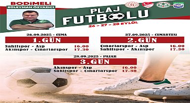Giresun'da plaj futbolu heyecanı başlıyor 