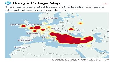Google'ın Türkiye servisinde kısa süreli kesinti yaşandı