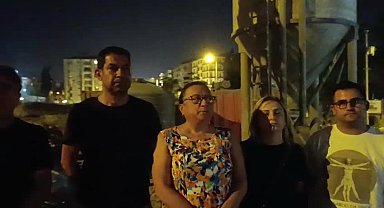 Hatay’da okulların bulunduğu bölgeye gece yarısı beton santrali kuruldu: 