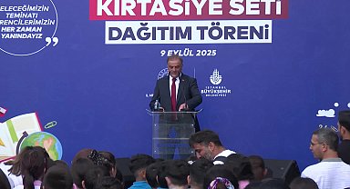 İBB, 45 bin öğrenciye kırtasiye seti dağıtımına başladı