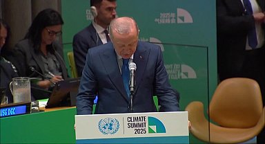 İklim Zirvesi'nde konuşan Cumhurbaşkanı Erdoğan: Yenilenebilir enerji payını ve enerji verimliliğini artırırken sanayide düşük karbonlu teknolojileri yaygınlaştırıyoruz