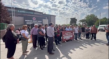 İliç maden faciasının 3. duruşması... Hayatını kaybeden işçilerden Uğur Yıldız'ın annesi Sevda Yıldız: 