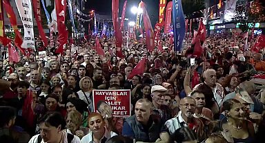 İmamoğlu'ndan Bahçelievler mitingine mesaj: Hasan Başkanımız; baskıya, şantaja, tehdide boyun eğmediği için bu hukuksuz operasyona maruz kalmıştır