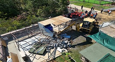 İSKİ, Ömerli Havzası’ndaki kaçak yapıları kaldırdı