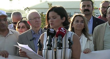 İstanbul Barosu, betonlaşmanın hızla devam ettiği Sazlıdere havzasında inceleme yaptı: 