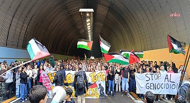  İtalya’da Filistin ve Küresel Sumud Filosu'na destek eylemleri