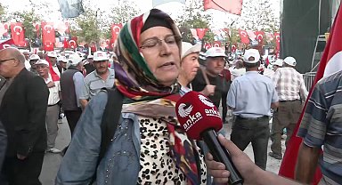 İYİ Parti'nin Mersin’deki “Birinci Vazifen” mitingine katılan vatandaş: 