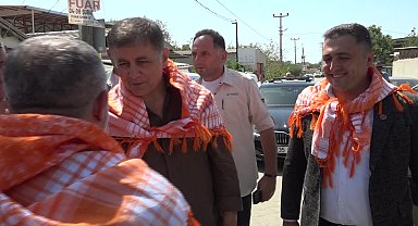 İzmir Büyükşehir Belediye Başkanı Cemil Tugay Bardacık Şenliği'ne katıldı 