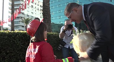 İzmir’de İtfaiye Haftası kutlamaları resmi törenle başladı