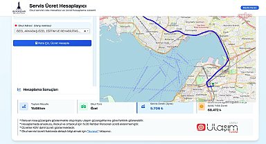 İzmir'de servis ücretleri artık web sitesinden hesaplanacak