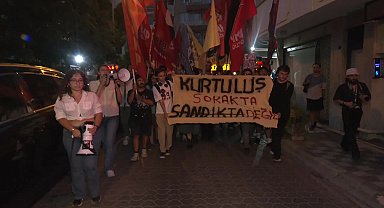 İzmir’de üniversite öğrencilerinden CHP’ye kayyum atamasına tepki: Kurtuluş sokakta, sandıkta değil