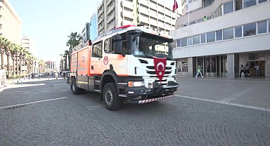 İZSU’da yangın söndürme, tahliye ve kurtarma tatbikatı