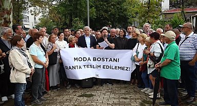 Kadıköy’de Caferağa Bostanı ihalesine tepkiler büyüyor... “Ranta değil halka alan açın”