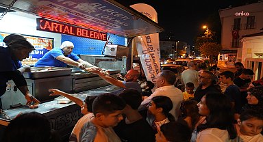 Kartal Belediyesi’nden Mevlit Kandili’nde lokma ikramı