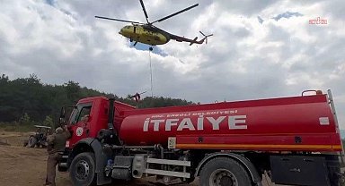 Kastamonu’daki yangın söndürme çalışmalarına destek veren Karadeniz Ereğli Belediye İtfaiyesi kente döndü 