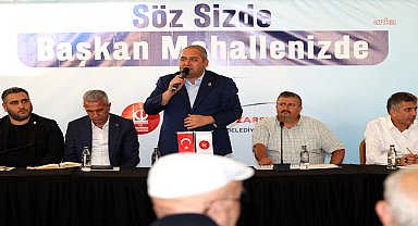 Keçiören Belediye Başkanı Özarslan, 19 Mayıs Mahallesi sakinleriyle buluştu