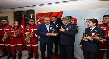 Keçiören Belediye Başkanı Özarslan, İtfaiyeciler Haftası'nda itfaiyecilerle bir araya geldi