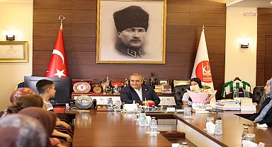 Keçiören Belediye Başkanı Özarslan, öğrencileri ağırladı: “Geleceğiniz için üzerimize düşen ne varsa yapmaya hazırız”