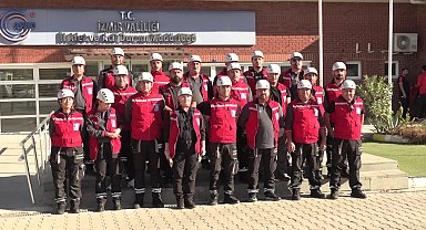 Konak Belediyesi Afet Merkezi Arama Kurtarma Timi akreditasyon için sahaya indi