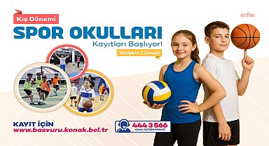Konak Belediyesi Spor Okulları’nda yeni dönem kayıtları başladı